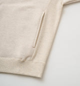 ZIP UP PILE LOGO HOODIE