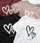 SPRAY HEART T-SHIRT (受注予約受付中)