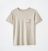 ROUND LOGO POCKET T-SHIRT