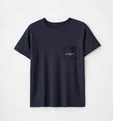 ROUND LOGO POCKET T-SHIRT