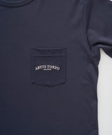 ROUND LOGO POCKET T-SHIRT