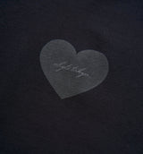 HEART PRINT LOGO LONG SLEEVE T-SHIRT