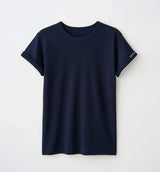 TURN UP SLEEVE LOGO T-SHIRT (受注予約受付終了)