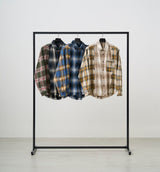 PANELLED CHECK SHIRT