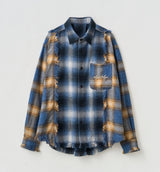 PANELLED CHECK SHIRT