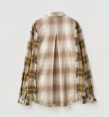 PANELLED CHECK SHIRT