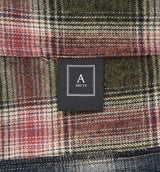 PANELLED CHECK SHIRT