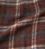 SHAGGY CHECK SHIRT JACKET