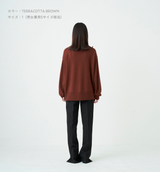 PLAIN STITCH HIGH NECK KNIT