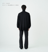 PLAIN STITCH HIGH NECK KNIT