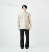 SWITCHING TURTLE NECK KNIT