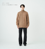 SWITCHING TURTLE NECK KNIT