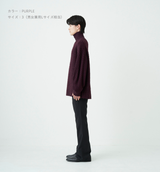 SWITCHING TURTLE NECK KNIT