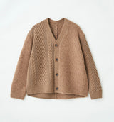 SWITCHING CABLE CARDIGAN