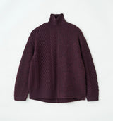 SWITCHING TURTLE NECK KNIT