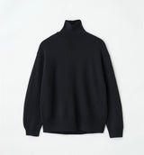 PLAIN STITCH HIGH NECK KNIT