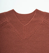 WOOL V-NECK KNIT