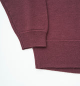 PLAIN STITCH HIGH NECK KNIT