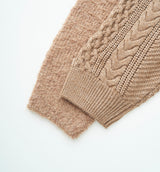 SWITCHING TURTLE NECK KNIT