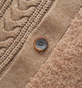 SWITCHING CABLE CARDIGAN