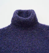 BOA MELANGE TURTLENECK KNIT