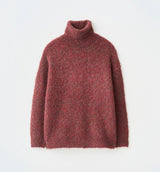 BOA MELANGE TURTLENECK KNIT