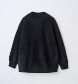 GOLD BUTTON SHAGGY CARDIGAN(受注予約受付終了)