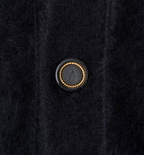 GOLD BUTTON SHAGGY CARDIGAN(受注予約受付終了)