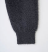 GOLD BUTTON SHAGGY CARDIGAN(受注予約受付終了)