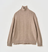 DAMAGED HIGHNECK KNIT (受注予約受付中)
