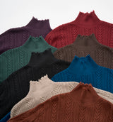 DAMAGED HIGHNECK KNIT (受注予約受付中)