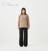 BOA MELANGE TURTLENECK KNIT
