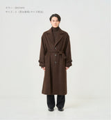 SHAGGY BELTED COAT (受注予約受付中)