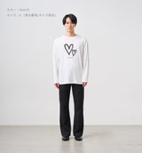 SPRAY HEART LONG SLEEVE T-SHIRT
