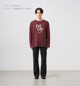 SPRAY HEART LONG SLEEVE T-SHIRT