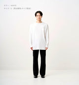 HEART PRINT LOGO LONG SLEEVE T-SHIRT