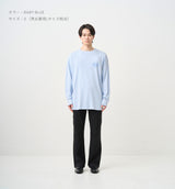 HEART PRINT LOGO LONG SLEEVE T-SHIRT