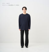 HEART PRINT LOGO LONG SLEEVE T-SHIRT