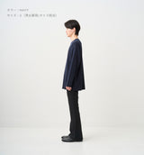 HEART PRINT LOGO LONG SLEEVE T-SHIRT