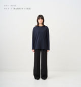 HEART PRINT LOGO LONG SLEEVE T-SHIRT