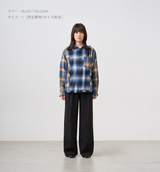 PANELLED CHECK SHIRT