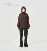 DAMAGED HIGHNECK KNIT (受注予約受付中)