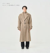 SHAGGY BELTED COAT (受注予約受付中)