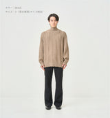 DAMAGED HIGHNECK KNIT (受注予約受付中)