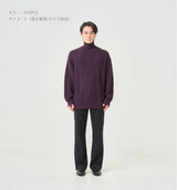 DAMAGED HIGHNECK KNIT (受注予約受付中)