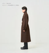SHAGGY BELTED COAT (受注予約受付中)