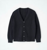 OPENWORK KNIT CARDIGAN