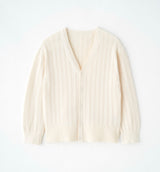 OPENWORK KNIT CARDIGAN