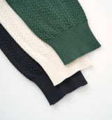 OPENWORK KNIT CARDIGAN