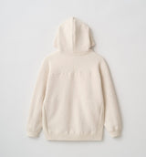 ZIP UP PILE LOGO HOODIE